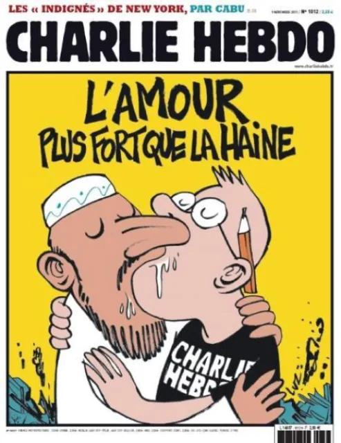 Jedna z okładek pisma "Charlie Hebdo" / / Internet