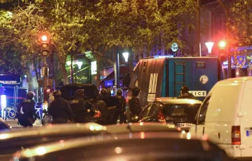 Zamachy terrorystyczne w Paryżu, 13/14 listopada 2015 r. / fot. Polaris / East News / 