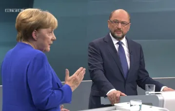 Debata Merkel-Schulz 03.09.2017 r. / FOT. AP/EAST NEWS