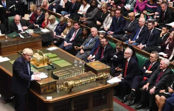 Posiedzenie Izby Gmin, Londyn, 25 września 2019 r. /  / FOT. AFP PHOTO / Jessica Taylor /UK Parliament / EASTNEWS