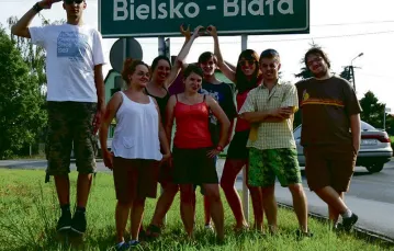 Członkowie pierwszej polskiej grupy UCO. Bielsko-Biała, lipiec 2014 r. / Fot. Archiwum prywatne / ECU BB