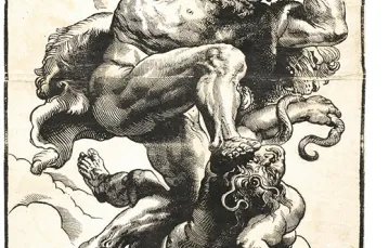 „Herkules zabija Niezgodę” / Fot. Miejska Galeria Sztuki w Zakopanem