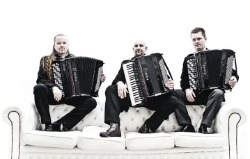 Motion Trio: (od lewej) Marcin Gałażyn, Janusz Wojtarowicz i Paweł Baranek  / Fot. Jacek Poremba dla Motion Trio