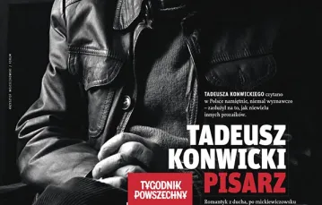 Okładka dodatku: Tadeusz Konwicki – Pożegnanie / Fot. Krzysztof Wojciechowski / FORUM