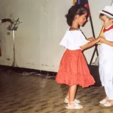 5-letni Marcin tańczący Cumbię w Kolumbii  / archiwum Marcina Maseckiego