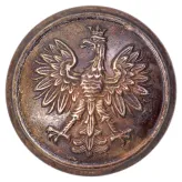 Guzik z polskiego munduru oficerskiego odnaleziony w katyńskich dołach śmierci / materiały prasowe Guzik z polskiego munduru oficerskiego odnaleziony w katyńskich dołach śmierci / materiały prasowe