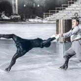 Tadeusz Kowalski i Zofia Bilorówna podczas treningu przed Mistrzostwami Świata w Łyżwiarstwie Figurowym, Helsinki, 1934 r. / Narodowe Archiwum Cyfrowe. Tadeusz Kowalski i Zofia Bilorówna podczas treningu przed Mistrzostwami Świata w Łyżwiarstwie Figurowym, Helsinki, 1934 r. / Narodowe Archiwum Cyfrowe.