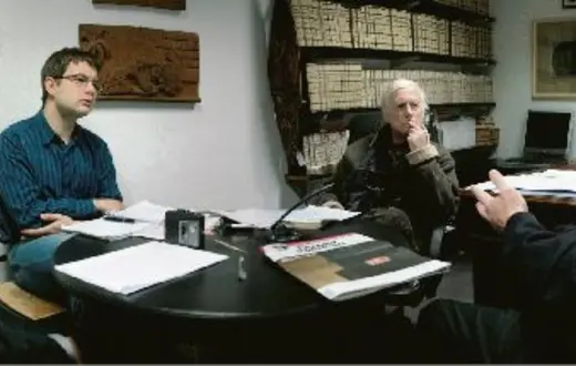 Od lewej: Artur Sporniak, Maciej Müller, Włodzimierz Zagórski, ks. Artur Filipowicz / fot. Wojciech Gadomski / 