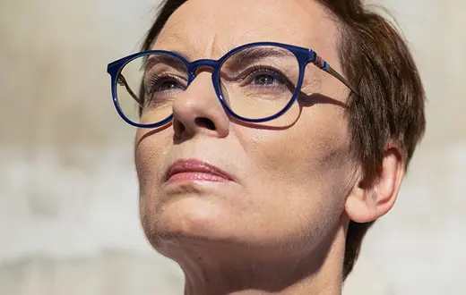 Inga Iwasiów. Warszawa, czerwiec 2019 r. / KAROL GRYGORUK / RATS AGENCY DLA „WO EXTRA”