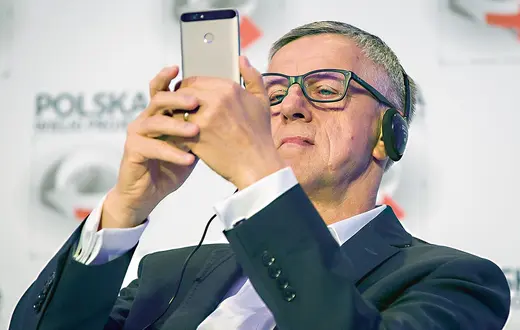 Prof. Andrzej Zybertowicz na VII Kongresie Polska – Wielki Projekt. Warszawa, 20 maja 2017 r. / MICHAŁ WOŹNIAK / EAST NEWS