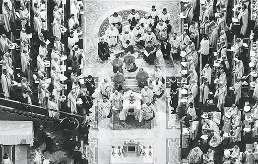Sesja Soboru Watykańskiego II, 18 listopada 1965 r. / Fot. Mario Torrisi / EAST NEWS