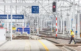 Dworzec Warszawa Zachodnia. 2 marca 2023 r. / fot. Tomasz Jastrzębowski / REPORTER  