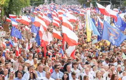 Marsz Miliona Serc, Warszawa, 1 października 2023 r. / Fot. Jacek Dominski/REPORTER 