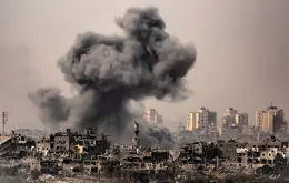 Strefa Gazy, 29 października 2023 r. / fot. FADEL SENNA/AFP/East News