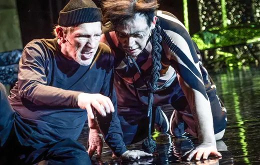 Jan Englert i Ireneusz Czop w spektaklu "Król Lear", reż. Grzegorz Wiśniewski / fot. Marta Ankiersztejn / Archiwum Artystyczne Teatru Narodowego