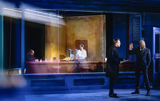 "Zemsta" w Teatrze Komedia w reżyserii Michała Zadary. Premiera, 18 kwietnia 2024 r. // Fot. Marek Zimakiewicz / Materiały prasowe Teatru Komedia