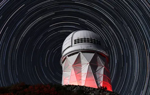 Teleskop DESI w Tucson, Arizona, maj 2018 r. // Fot. P. Marenfeld / Berkeley Lab / materiały prasowe