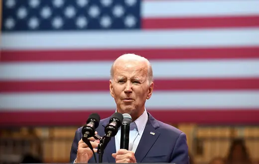 Miami, Floryda – Prezydent Joe Biden ogłasza wycofanie się z wyścigu prezydenckiego. Miami, 21 lipca 2024 r. / FOT. Backgrid/East News