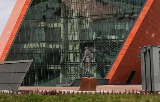 Budynek Muzeum II Wojny Światowej w Gdańsku // Fot. M.Bujak / Materiał prasowy MIIWS