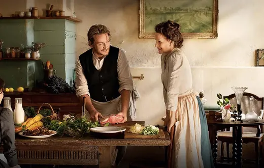 Benoît Magimel i Juliette Binoche w filmie "Bulion i inne namiętności", reż. Trần Anh Hùng, 2023 r. // Materiały prasowe Gutek Film