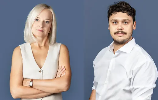 Dorota Ignatjew i Jakub Skrzywanek // Fot. Natalia Kabanow / materiały prasowe