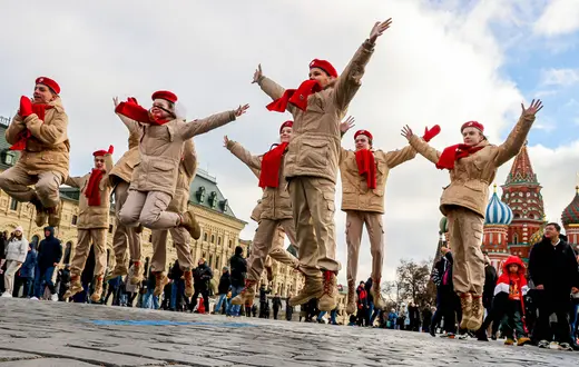 Moskwa, Plac Czerwony, 9 listopada 2024 r. // Fot. Maria Semenova Maria / SIPA / East News