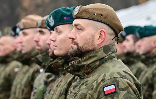 Promocja oficerska żołnierzy rezerwy i terytorialnej slużby wojskowej. Warszawa, 1 grudnia 2024 r. // Łukasz Wójcik // Reporter