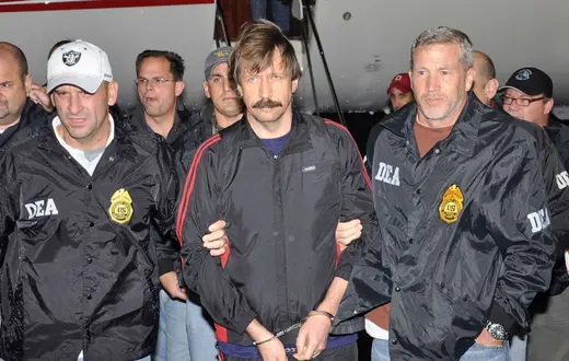Wiktor But w po deportacji z Bangkoku do Nowego Jorku. 16 listopada 2010 r. // Domena publiczna / Wikipedia