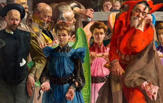 Jacek Malczewski, Rzeczywistość, 1908 r. // Domena publiczna