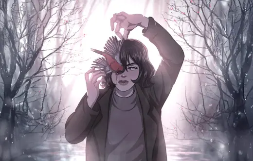 Kadr z komiksu "Wianek", autorstwa Arttricia & Hophop // Materiały prasowe