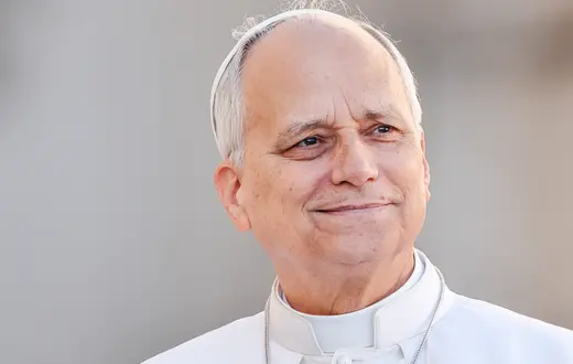 Papież Leon XIV. Watykan, 19 litopada 2025r . // Fot. Grzegorz Gałązka / East News 