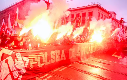 Marsz Niepodległości. Warszawa, 11.11.2025 r. // Fot. Adam Chełstowski / Forum 
