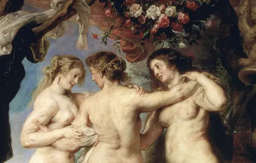 „Trzy gracje” (fragment), Peter Paul Rubens, ok. 1638-40 r., Muzeum Prado // akg-images / BE&W