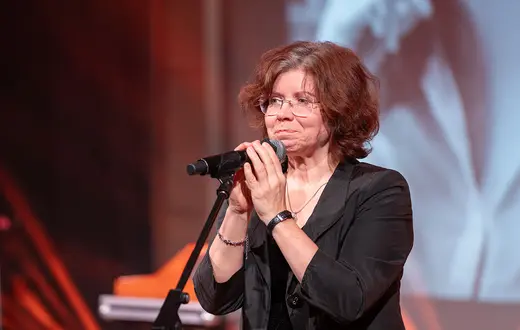 Marta Titaniec, laureatka nogrody Tygodnika Powszechnego "Bonus". Kraków, 28 listopada 2025 r. // Fot. Marek Bednarz