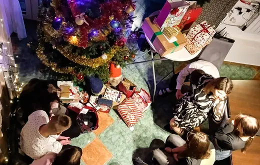 Wigilia w placówce opiekuńczo-wychowawczej // Fot. Fundacja Pankracy