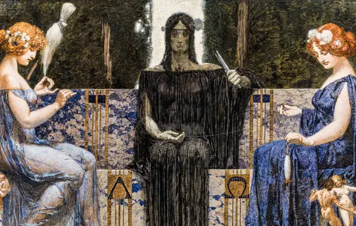 Alexander Rothaug, „Trzy Mojry”, ok. 1910 r. // Heritage Image / Alamy / BE&W