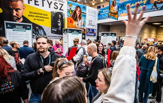 Tarki Książki w Krakowie, 26 października 2025 r. // Fot. Jakub Włodek / Agencja Wyborcza.pl