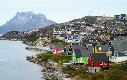 Wybrzeże Grenlandii // Fot. Amanderson2 / Wikimedia / Domena publiczna