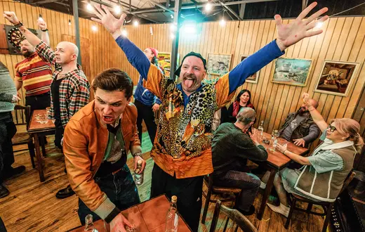 Spektakl "Tkocze", reż. Maja Kleczewska. Teatr Śląski im. Stanisława Wyspiańskiego w Katowicach // Fot. Przemysław Jendroska / Teatr Śląski