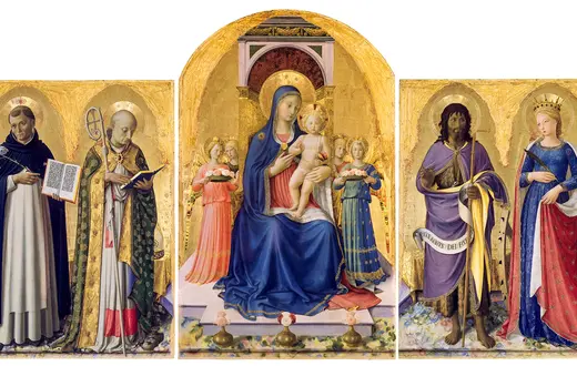 Fra Angelico, Tryptyk z Perugii, ok. 1437-43 r. . Galleria Nazionale dell’Umbria, Perugia // Dzięki uprzejmości Ministerstwa Kultury Włoskiej - Musei Nazionali di Perugia - Galleria Nazionale dell’Umbria, Perugia / Foto Tecnireco