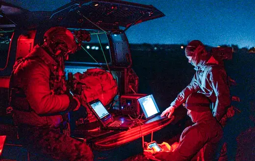 Operacja „Horyzont”, której celem jest zwiększenie ochrony kluczowych elementów infrastruktury krytycznej, w tym szlaków komunikacyjnych i węzłów transportowych. // Fot. Marta Kozieł / DWOT