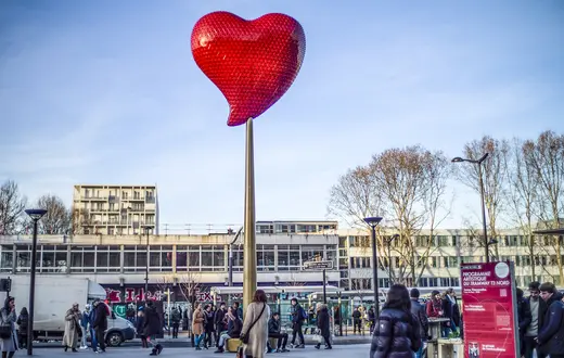 Coeur de Paris // Fot. Yoan Valat / EPA / PAP
