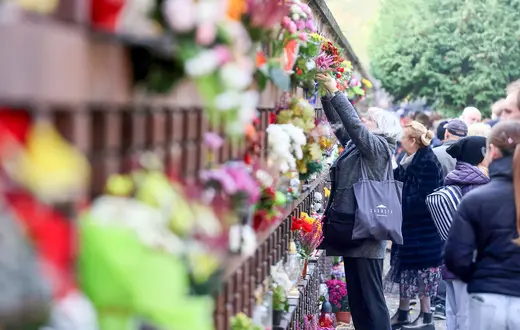 Kolumbarium na warszawskich Powązkach. Warszawa, 1 listopada 2024 r. // Fot. Wojciech Olkuśnik / East News