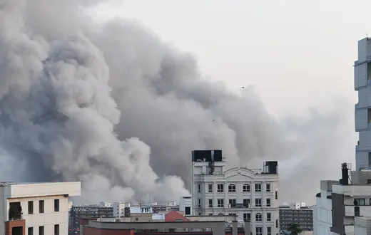 Eksplozje i pożary w Teheranie. 6 marca 2026 r. // Fot. Sha Deti / East News