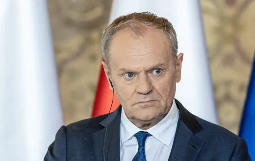 Premier Donald Tusk. Gdańsk, 20 kwietnia 2026 r. // Fot. Michał Ryniak / Agencja Wyborcza.pl