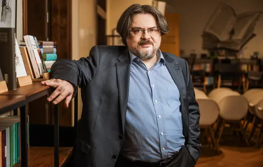 Łukasz Michalski, dyrektor Państwowego Instytutu Wydawniczego // Fot. Radek Zawadzki / materiały prasowe PIW
