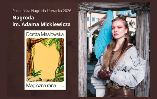Dorota Masłowska. Poznańska Nagroda Literacka przyznana. // Fot. Szymon Roginski / materiały prasowe