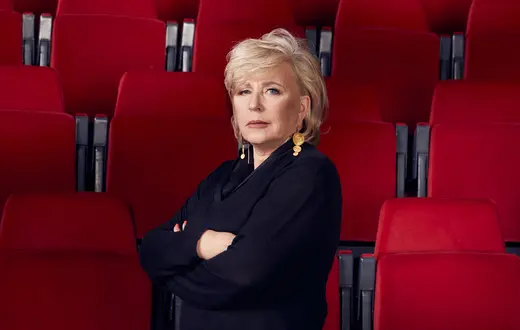 Krystyna Janda w Teatrze Polonia, 2019 r. // Fot. Maciej Zienkiewicz / Forum