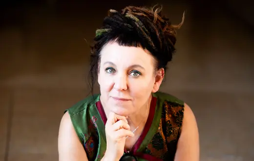 Olga Tokarczuk, 2023 r. // Fot. Leonardo Cendamo / Getty Images