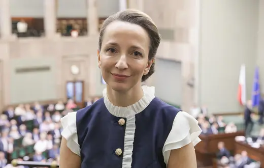 Sylwia Gregorczyk-Abram, nowa Rzeczniczka Praw Obywatelskich. Warszawa, 17 lipca 2026 r. // Fot. Dawid Żuchowicz / Agencja Wyborcza.pl